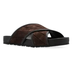 Sandaler^Bottega Veneta Tarik Criss Cross Sandal Brun