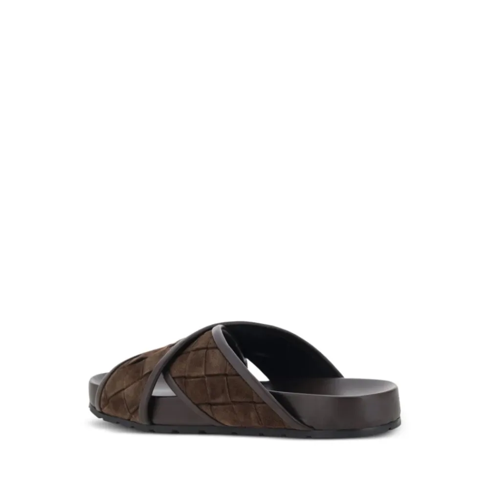 Sandaler<Bottega Veneta Tarik Sandal Brun