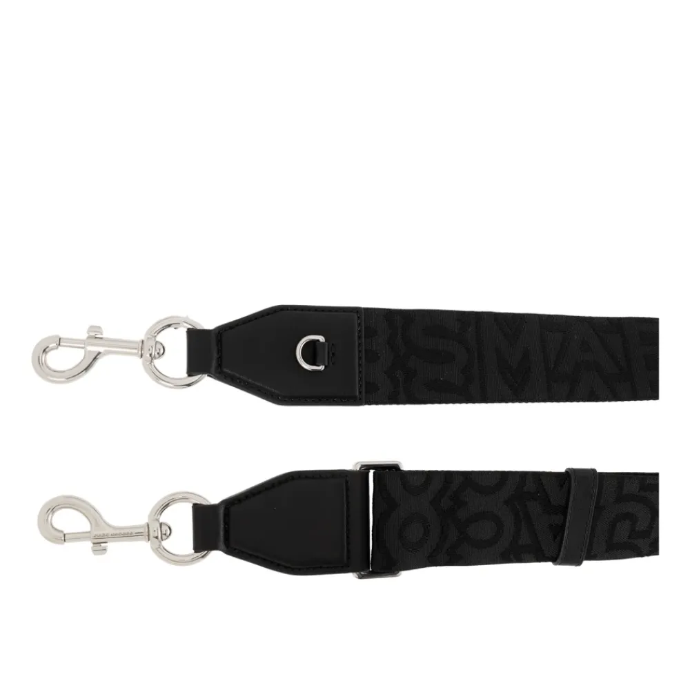 Tilbehør Til Tasker<Marc Jacobs Taskerem med monogram Sort