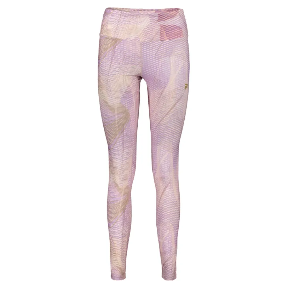 Træningsbukser & Tights^Fila Tavel AOP Leggings Lilla