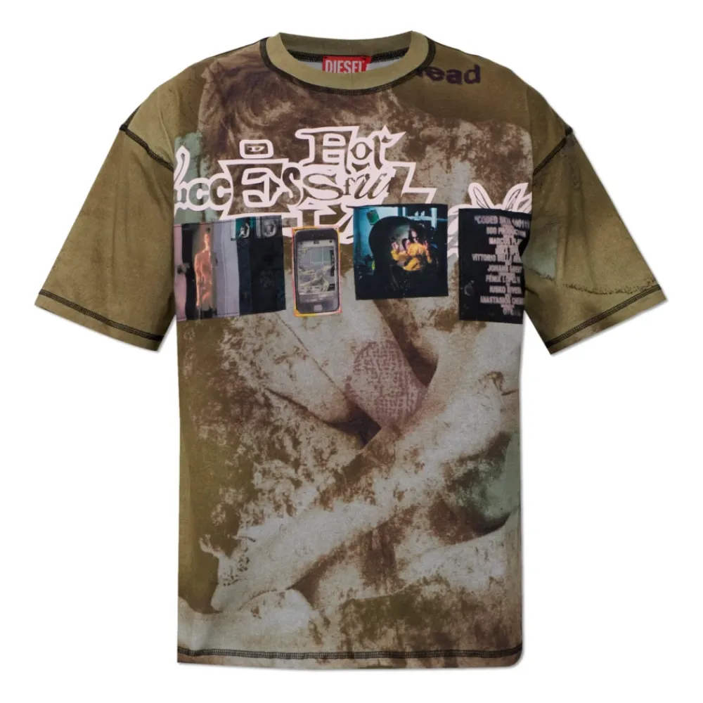 T-Shirts^Diesel T-BOXT-V5 T-shirt Grøn