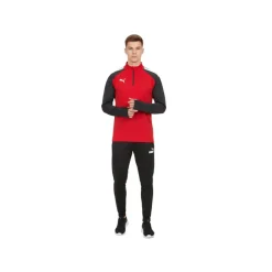 T-Shirts & Toppe|Træningstrøjer<PUMA Teamliga Quarter-Zip Sweatshirt Multifarvet