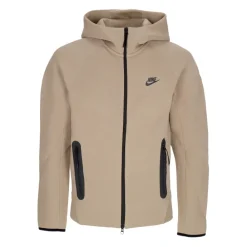 Fleece<Nike Tech Fleece Full-zip Hoodie Beige