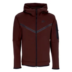 Træningsjakker<Nike Tech Fleece Hoodie Zip Sweatshirt Brun