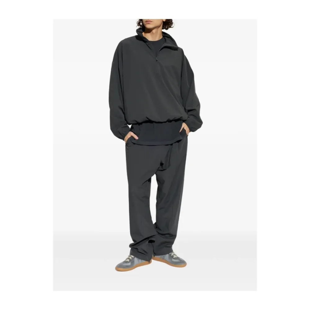 Træningsjakker^Fear Of God Tech Nylon Half Zip Track Jacket Grå