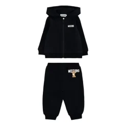 Bodystocking & Sæt^Moschino Teddy Bear Cotton Hoodie Sort