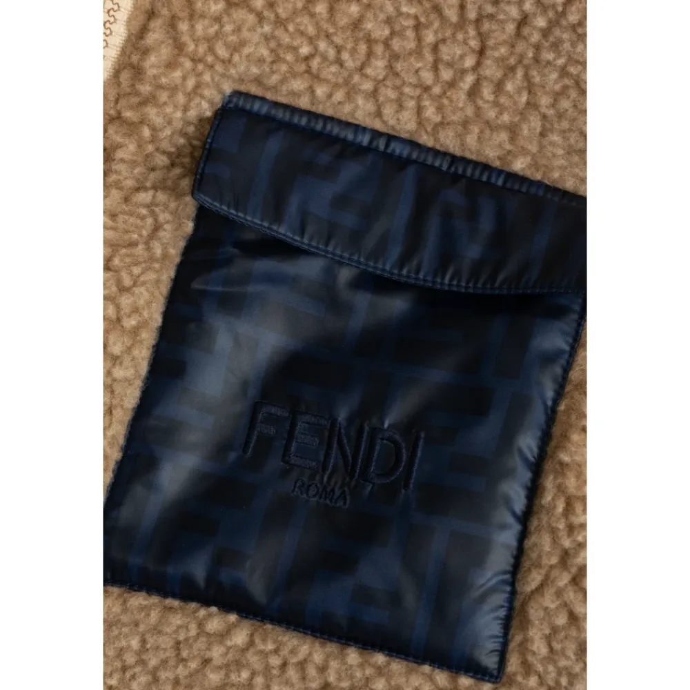 Jakker^Fendi Teddy Bear Jakke Beige