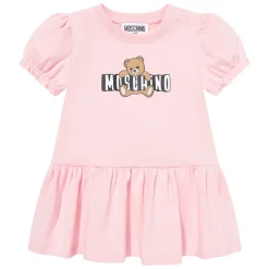 Kjoler & Nederdele^Moschino Teddy Bear Logo Dress Pink