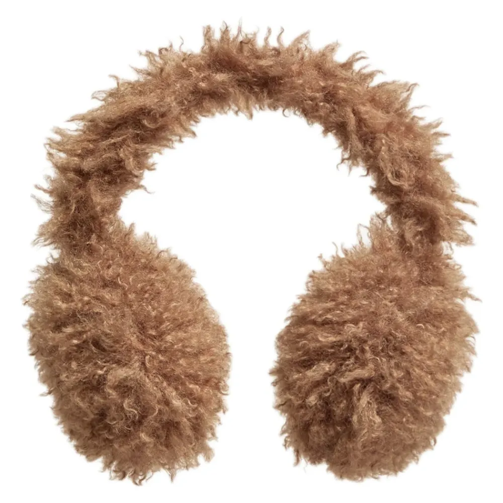 Huer & Kasketter^Moncler Teddy Fleece Foret Hat Brun