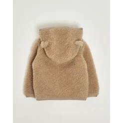 Jakker^Moncler Teddy Zip-Up Hoodie Brun