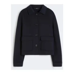 Jakker^Weekend Max Mara Teknisk jerseyjakke Blå