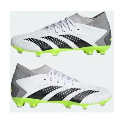 Træningssko<Adidas Teksturerede fodboldsko for præcision og greb Hvid
