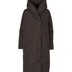 Frakker^Basic Apparel Tenna Shawl Krave Frakke - Chokolade Torte Brun