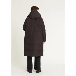 Frakker^Basic Apparel Tenna Shawl Krave Frakke - Chokolade Torte Brun