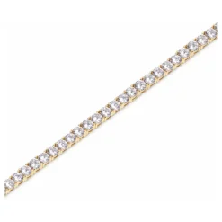 Smykker<Nialaya Tennis Bracelet in Gold Gul