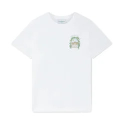 T-Shirts<Casablanca Tennisbue T-shirt Hvid