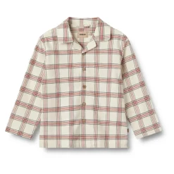 Nattøj^Wheat Ternet Pyjamas Madison Blød Bomuld Junior Beige