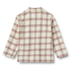 Nattøj^Wheat Ternet Pyjamas Madison Blød Bomuld Junior Beige
