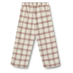 Nattøj^Wheat Ternet Pyjamas Madison Blød Bomuld Junior Beige