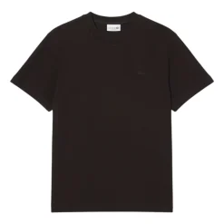 T-Shirts<Lacoste Textured Jersey T-shirt Brun