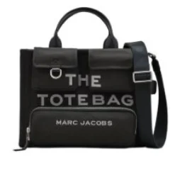 Indkøbstasker^Marc Jacobs The Cargo Canvas Medium Tote Bag Sort
