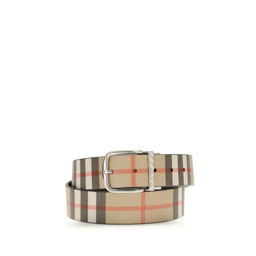 Bælter^Burberry The Check Belt Multifarvet