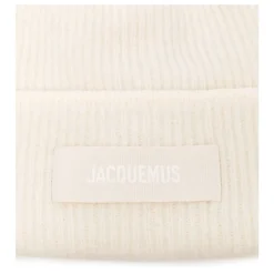 Huer & Kasketter^Jacquemus The Gros Grain Beanie Hvid