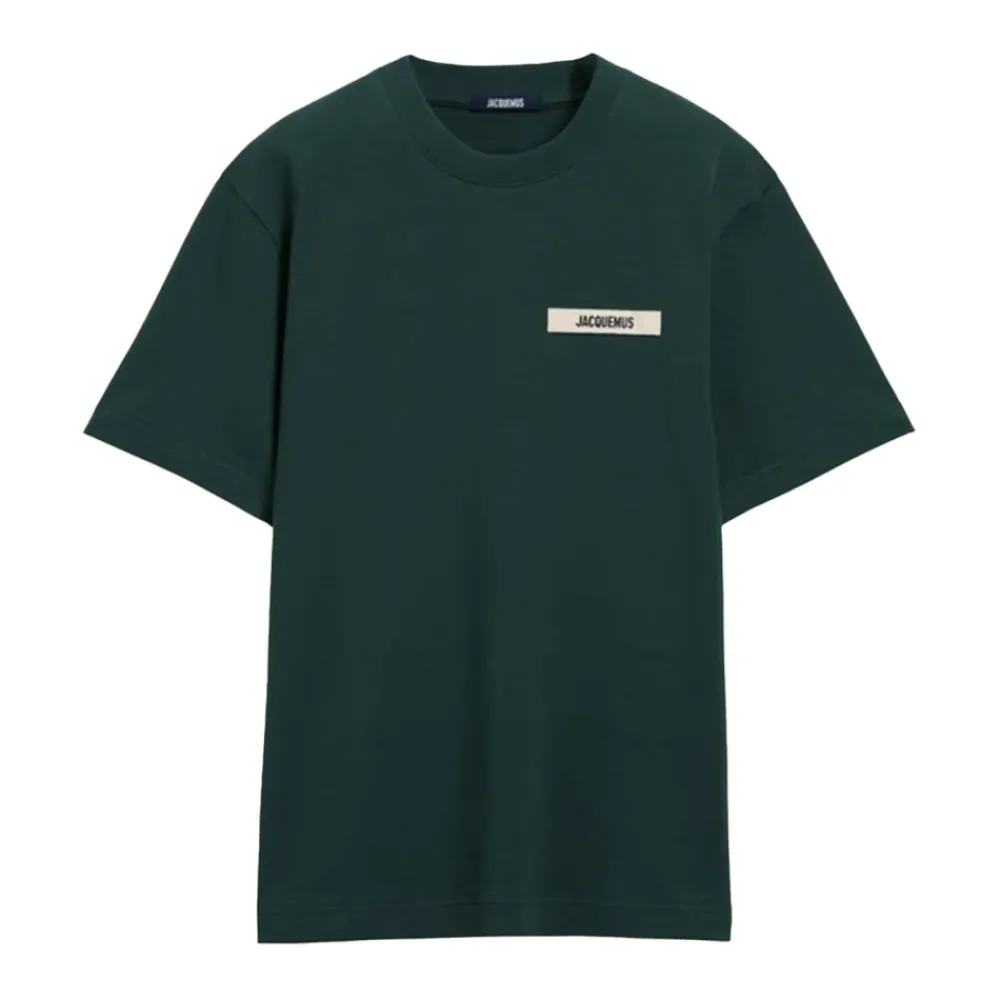 T-Shirts^Jacquemus The Gros Grain T-Shirt Grøn