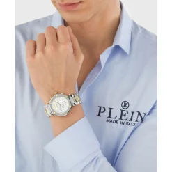 Ure<Philipp Plein The Hexagon Chrono Grå