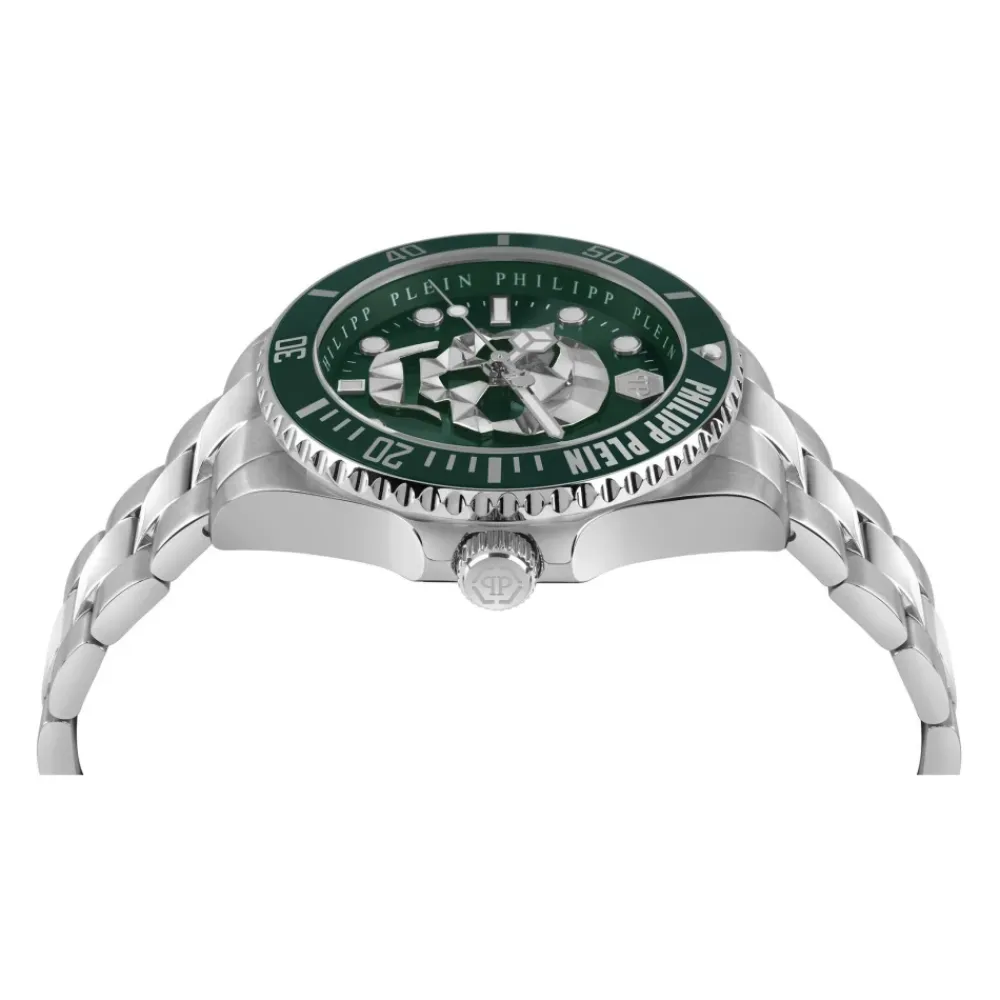 Ure<Philipp Plein The $kull Diver Grøn