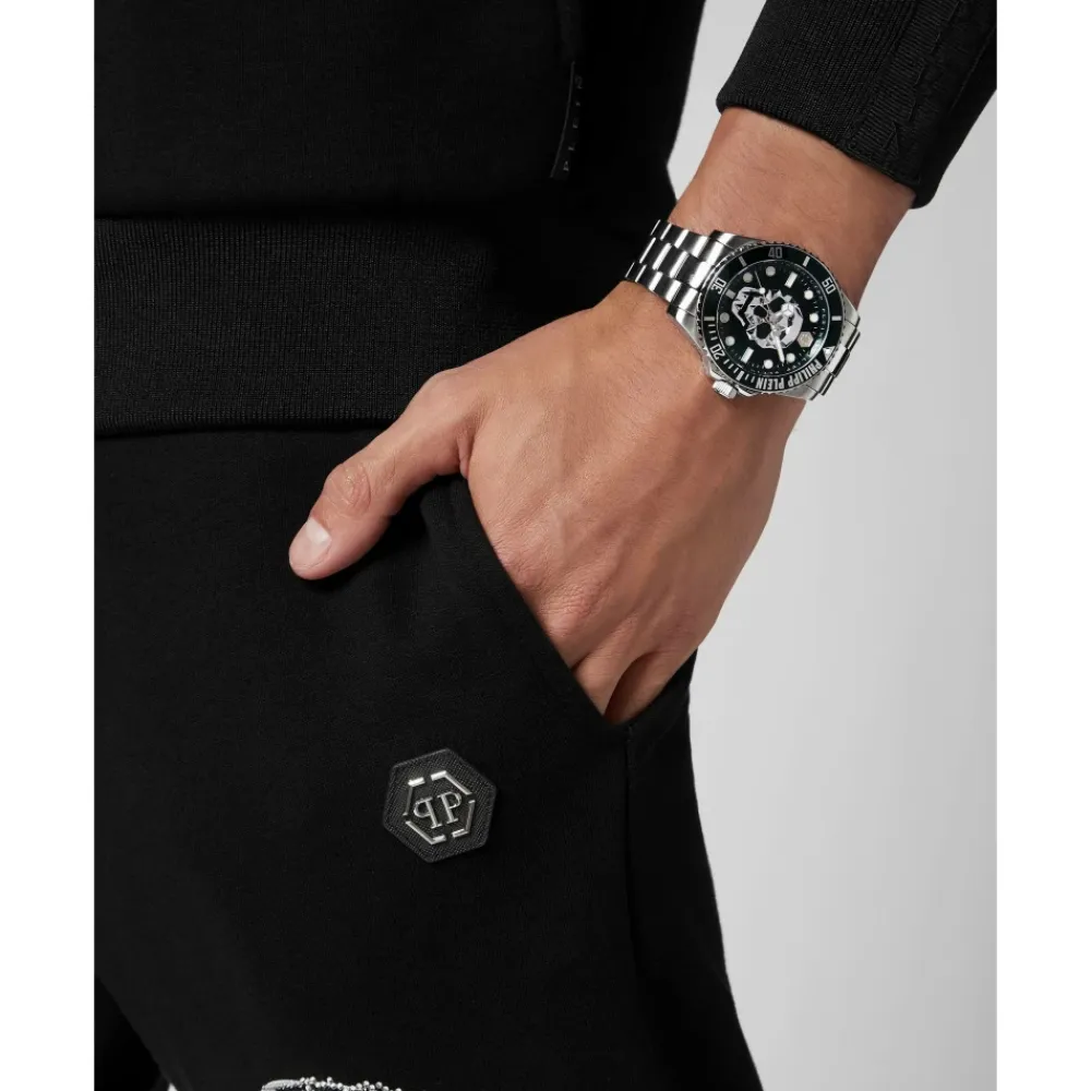Ure<Philipp Plein The $kull Diver Grøn
