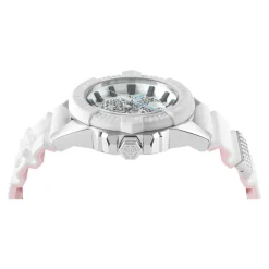 Ure<Philipp Plein The $kull Titan Crystal Hvid