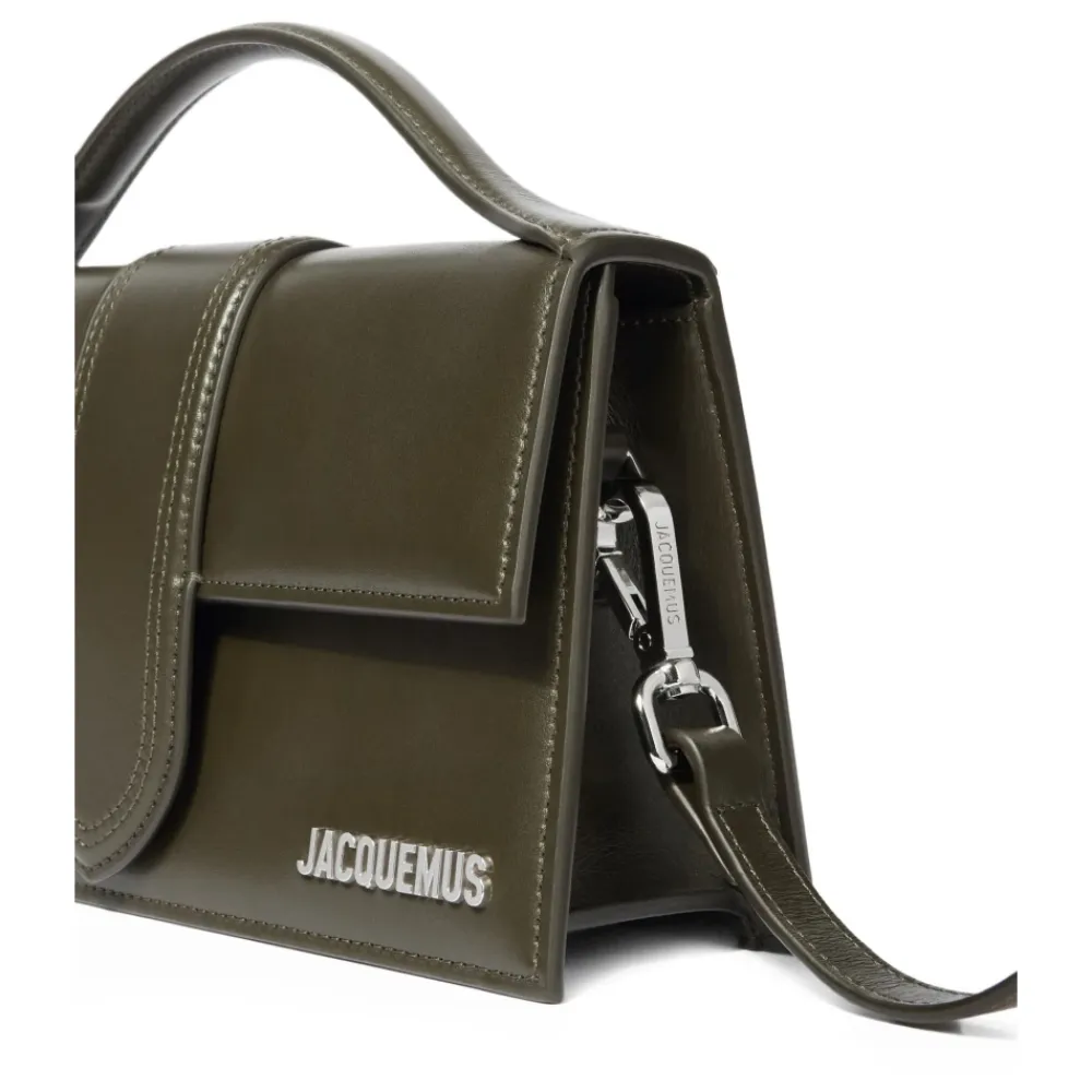 Håndtasker<Jacquemus The Large Bambino Bag Grøn
