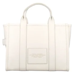 Indkøbstasker<Marc Jacobs The Leather Medium Tote Taske Beige