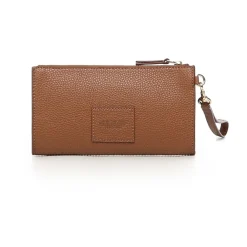 Clutch^Marc Jacobs The Leather Pouch Brun