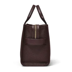 Indkøbstasker<Marc Jacobs The Leather Small Tote Bag Brun