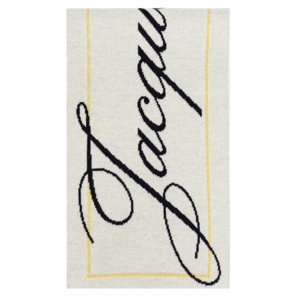 Halstørklæder Og Tørklæder^Jacquemus The Liga Scarf Hvid