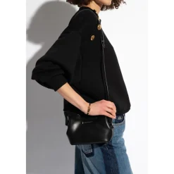 Bæltetasker^Alexander McQueen ‘The Peak Mini’ skuldertaske Sort