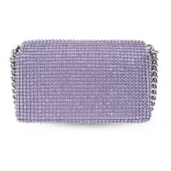 Bæltetasker<Marc Jacobs The Rhinestone J Marc Mini Skuldertaske Lilla