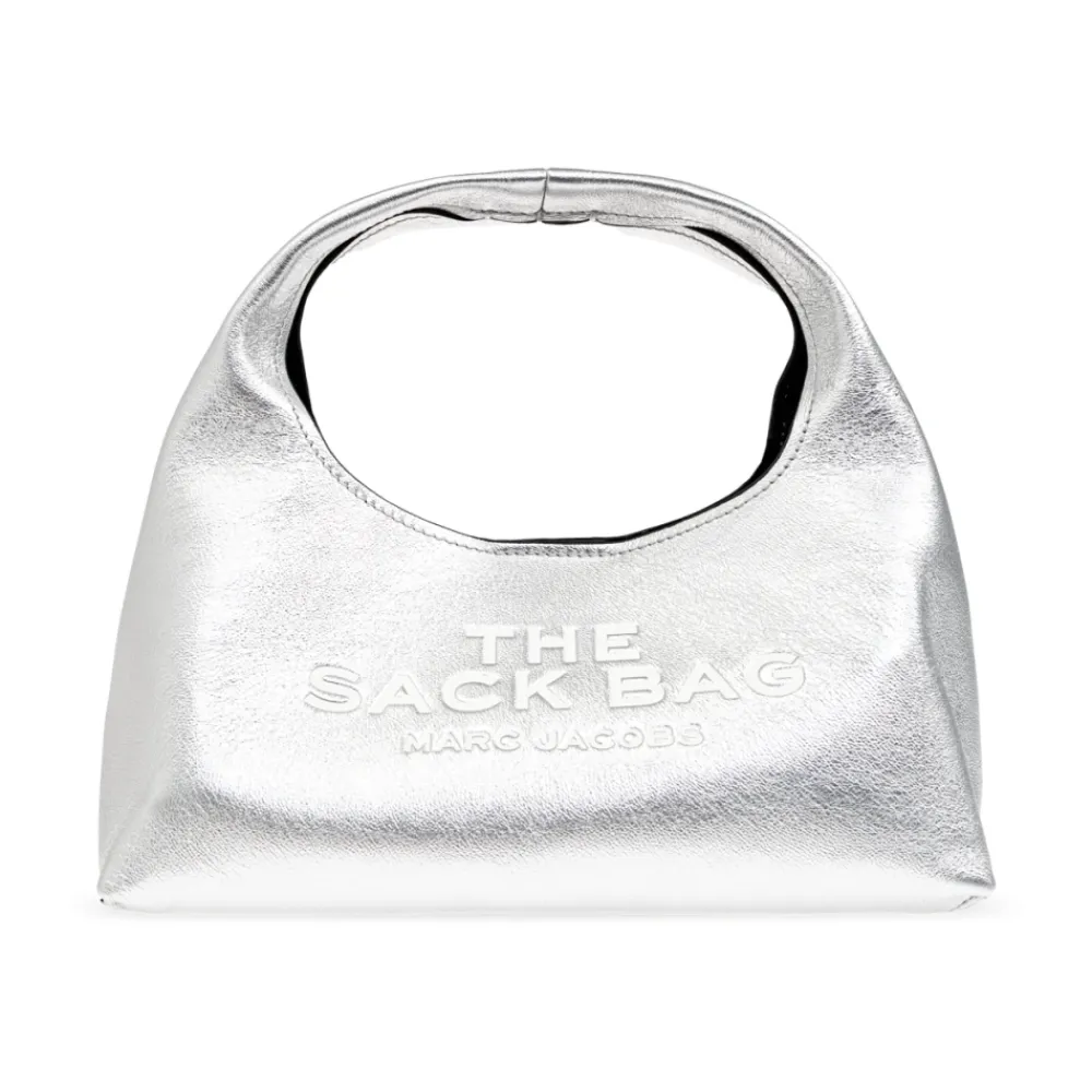 Bæltetasker^Marc Jacobs The Sack Mini Håndtaske Grå