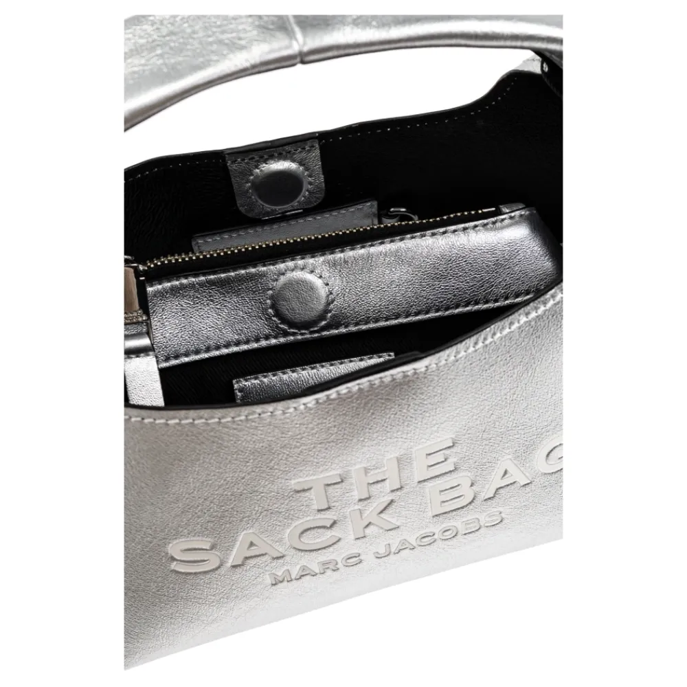 Bæltetasker^Marc Jacobs The Sack Mini Håndtaske Grå