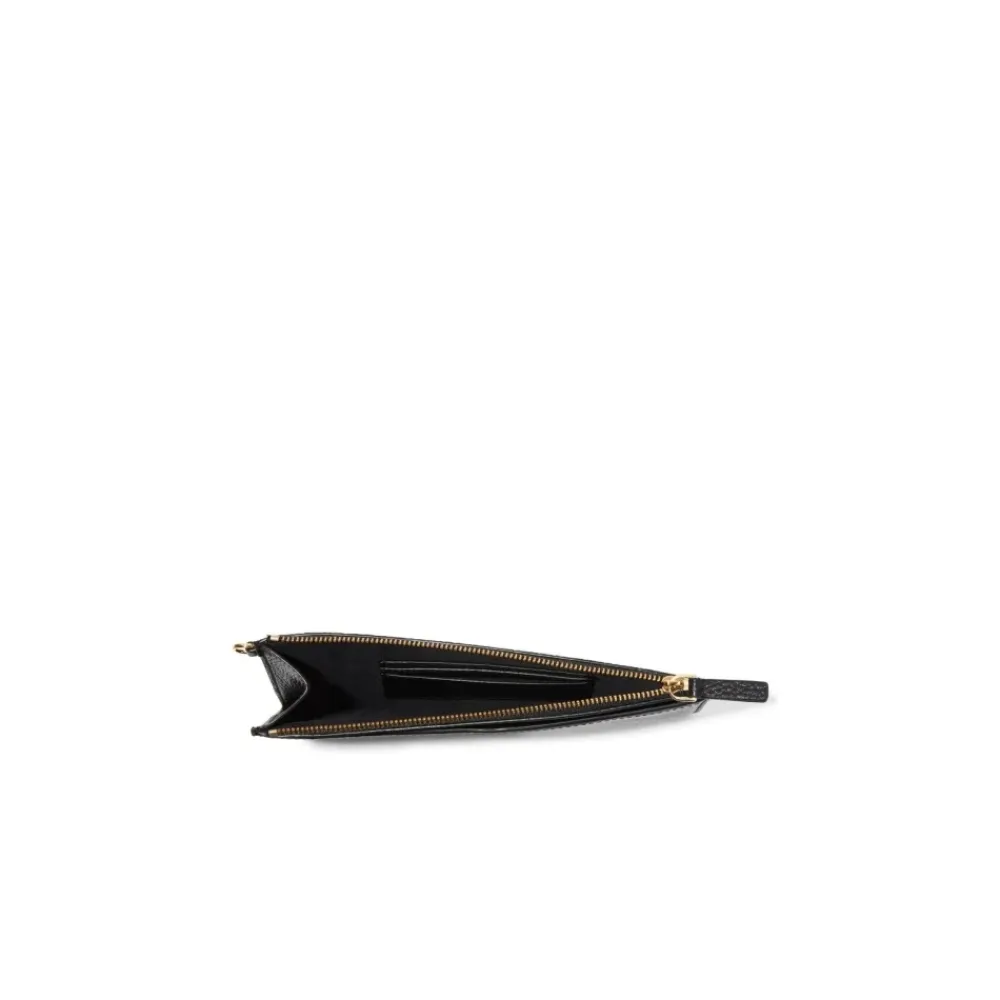 Clutch<Marc Jacobs The Small Wristlet Leather Clutch Sort