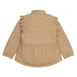 Bodystocking & Sæt^Mikk-Line Thermal+ Frill Set AOP, Kelp Beige