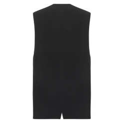 Jakkesæt^Saint Laurent Three-Button Suit Vest Sort