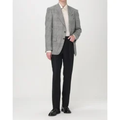 Jakkesæt<Tom Ford Tidløs Check Blazer Sort