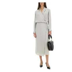 Nederdele^Theory Tie Wrap Skirt Grå