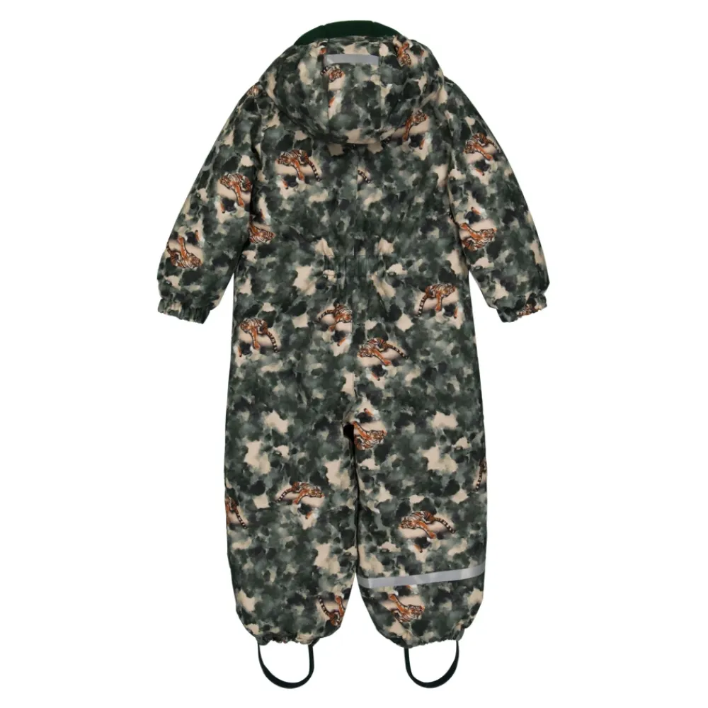 Overtøj<Mikk-Line Tiger Print Sne Dragt - Duffel Taske Grøn
