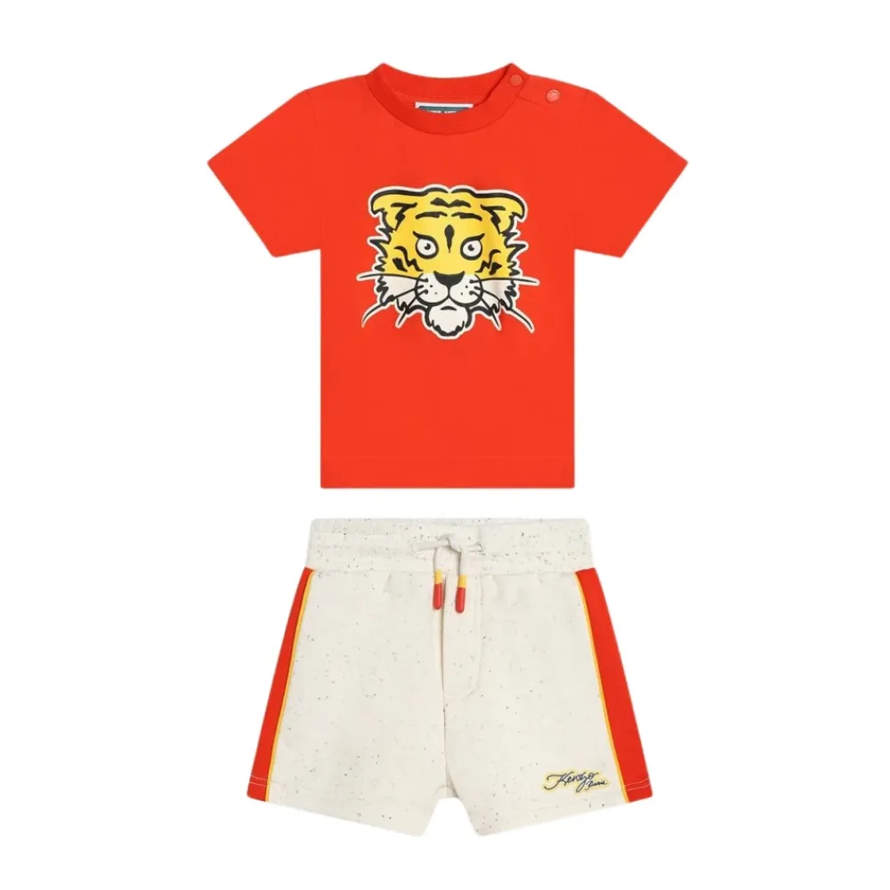 Bodystocking & Sæt^Kenzo Tiger T-Shirt og Shorts Sæt Multifarvet