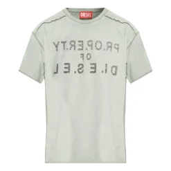 T-Shirts^Diesel T-ILY T-shirt Blå
