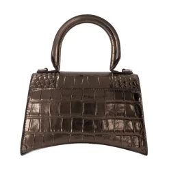 Håndtasker<Balenciaga Timeglas XS Taske - Mørke Bronze Brun